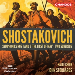 Dmitry Shostakovich - Symphonies Nos. 1 & 3 Two Scherzos in der Gruppe CD / Kommande / Klassiskt bei Bengans Skivbutik AB (5630845)