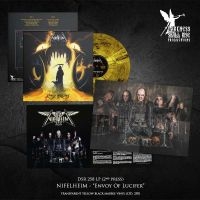 Nifelheim - Envoy Of Lucifer (Yellow Marbled Vi in der Gruppe VINYL / Kommande / Hårdrock bei Bengans Skivbutik AB (5630968)
