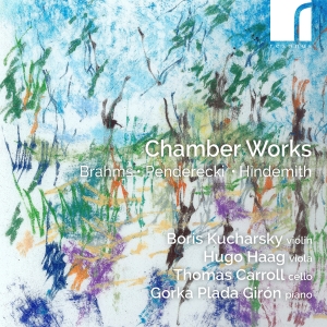 Boris Kucharsky Hugo Haag Thomas - Brahms, Penderecki & Hindemith: Cha in der Gruppe CD / Kommande / Klassiskt bei Bengans Skivbutik AB (5631030)