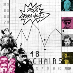48 Chairs - 70 Percent Paranoid in der Gruppe VINYL / Pop-Rock bei Bengans Skivbutik AB (5631046)