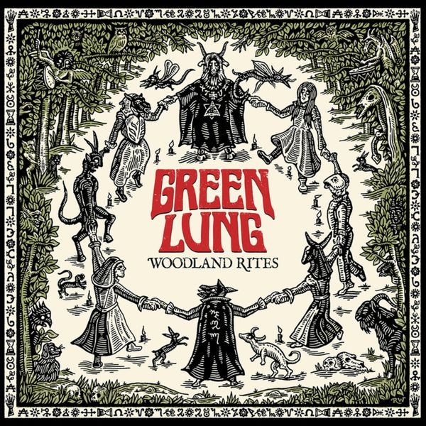 Green Lung - Woodland Rites (Olive Green Vinyl LP) in der Gruppe VINYL / Pop-Rock bei Bengans Skivbutik AB (5631358)