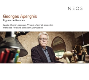 Angèle Chemin & Vincent Lhermet & Françoise Rivalland - Georges Aperghis:  Lignes De Fissures in der Gruppe CD bei Bengans Skivbutik AB (5631398)