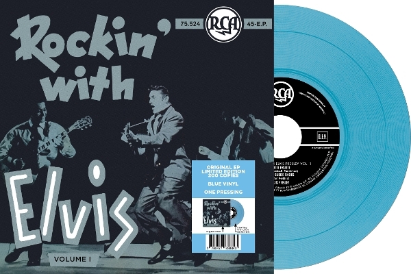 Elvis Presley - Ep Étranger N°19 - Rockin' With Elvis (Volume I) (Belgium) in der Gruppe UNSERE TIPPS / Freitagsveröffentlichungen / 2025-09-19 bei Bengans Skivbutik AB (5631441)