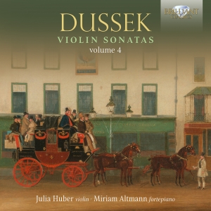 Jan Ladislav Dussek - Violin Sonatas, Vol. 4 in der Gruppe CD / Kommande / Klassiskt bei Bengans Skivbutik AB (5632120)