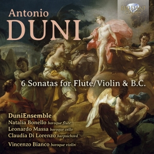Antonio Duni - 6 Sonatas For Flute/Violin & B.C. in der Gruppe CD bei Bengans Skivbutik AB (5632122)