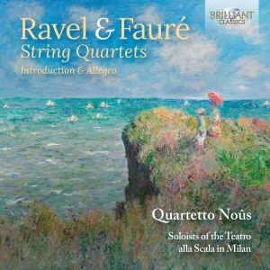 Quartetto Nous - Ravel & Faure: String Quartets in der Gruppe CD / Kommande / Klassiskt bei Bengans Skivbutik AB (5632125)