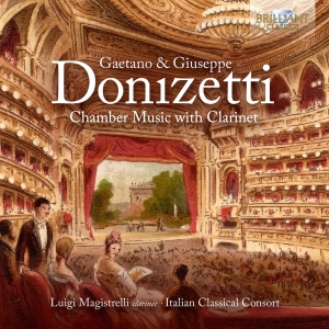 Gaetano & Giuseppe Donizetti - Chamber Music With Clarinet in der Gruppe CD / Kommande / Klassiskt bei Bengans Skivbutik AB (5632126)
