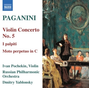 Paganini - Violin Concerto No 5 in der Gruppe CD bei Bengans Skivbutik AB (563217)