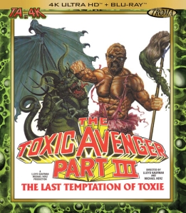 Movie - The Toxic Avenger, Part Iii: The Last Temptation Of Toxie (4K Uhd) in der Gruppe FILM / Film Blu-ray / Horror bei Bengans Skivbutik AB (5632174)