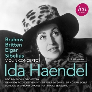 Ida Haendel - Violin Concertos in der Gruppe CD / Kommande / Klassiskt bei Bengans Skivbutik AB (5632239)