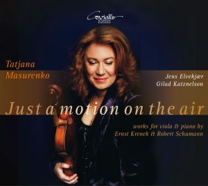 Tatjana Masurenko - Krenek & Schumann: Just A Motion On in der Gruppe CD / Klassiskt bei Bengans Skivbutik AB (5632374)