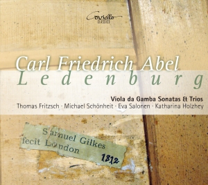 Carl Friedrich Abel - Ledenburg Collection Viola Da Gamba in der Gruppe CD / Klassiskt bei Bengans Skivbutik AB (5632381)