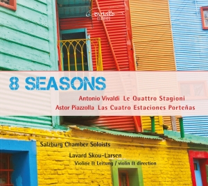 Vivaldi & Piazzolla - 8 Seasons in der Gruppe CD / Klassiskt bei Bengans Skivbutik AB (5632391)