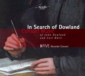 B-Five Recorder Consort - In Search Of Dowland - Consort Musi in der Gruppe CD bei Bengans Skivbutik AB (5632400)
