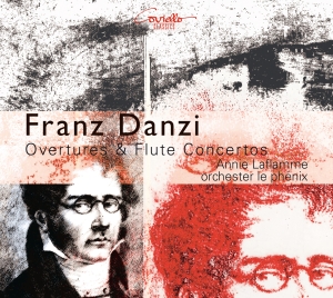 Danzi Franz - Overtures & Flute Concertos in der Gruppe CD / Klassiskt bei Bengans Skivbutik AB (5632412)