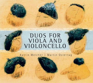 Katrin Melcher & Martin Ostertag - Duos For Viola & Violoncello in der Gruppe CD / Klassiskt bei Bengans Skivbutik AB (5632419)