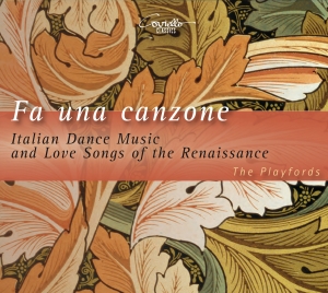 The Playfords - Fa Una Canzone - Italian Dance Musi in der Gruppe CD / Klassiskt bei Bengans Skivbutik AB (5632424)
