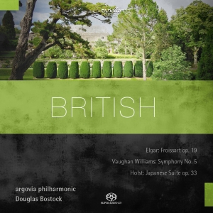 Argovia Philharmonic Douglas Bosto - British - Orchestral Works in der Gruppe MUSIK / SACD / Klassiskt bei Bengans Skivbutik AB (5632429)