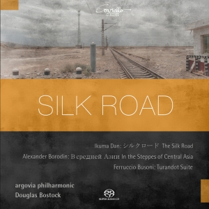 Argovia Philharmonic Douglas Bosto - Silk Road in der Gruppe MUSIK / SACD / Klassiskt bei Bengans Skivbutik AB (5632434)