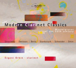 Orkin Evgeni - Modern Clarinet Classics: Masterpie in der Gruppe CD / Klassiskt bei Bengans Skivbutik AB (5632546)