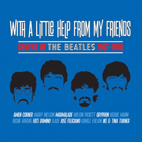 Various Artists - With A Little Help From My Friends in der Gruppe CD / Pop-Rock bei Bengans Skivbutik AB (5632616)