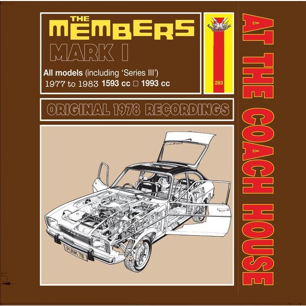 The Members - At The Coach House - Original Studi in der Gruppe CD / Pop-Rock bei Bengans Skivbutik AB (5632634)
