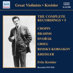 Fritz Kreisler - Solo Recordings Vol 5 in der Gruppe Externt_Lager / Naxoslager bei Bengans Skivbutik AB (563273)