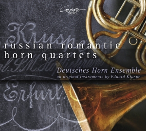 Deutsches Horn Ensemble - Romantic Russian Horn Quartets in der Gruppe CD bei Bengans Skivbutik AB (5632764)