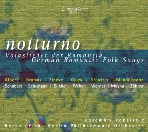 Ensemble Vokalzeit - Notturno: German Romantic Folk Song in der Gruppe CD / Klassiskt bei Bengans Skivbutik AB (5632770)