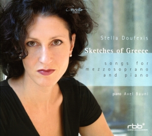 Stella Doufexis & Axel Bauni - Sketches Of Greece in der Gruppe CD / Klassiskt bei Bengans Skivbutik AB (5632774)