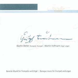 Martin Weller & Martin Hofmann - Baroque Music For Trumpet & Organ in der Gruppe CD / Klassiskt bei Bengans Skivbutik AB (5632781)
