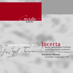Bach J S - Incerta: Organ Works Of Questionabl in der Gruppe CD / Klassiskt bei Bengans Skivbutik AB (5632782)