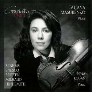 Tatjana Masurenko & Nina Kogan - Works For Viola & Piano in der Gruppe CD bei Bengans Skivbutik AB (5632785)
