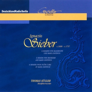 Sieber Ignazio - Six Sonatas For Recorder & B.C. in der Gruppe CD bei Bengans Skivbutik AB (5632786)