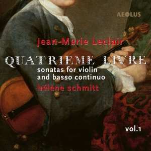Jean-Marie Leclair - Sonatas For Violin And Basso Contin in der Gruppe CD / Klassiskt bei Bengans Skivbutik AB (5632791)
