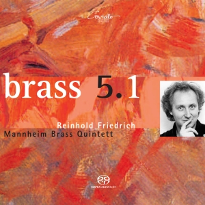 Reinhold Friedrich Mannheim Brass - Brass 5.1 in der Gruppe MUSIK / SACD / Klassiskt bei Bengans Skivbutik AB (5632803)