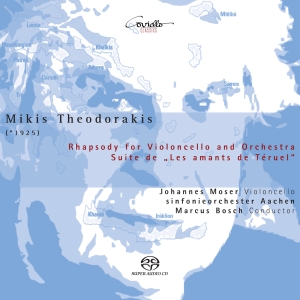 Theodorakis Mikis - Rhapsody For Violoncello & Orchestr in der Gruppe MUSIK / SACD / Klassiskt bei Bengans Skivbutik AB (5632811)