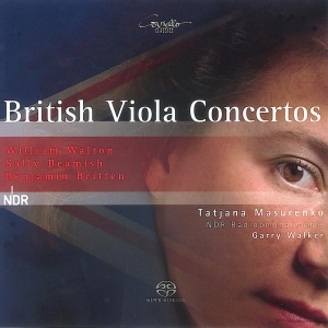 Tatjana Masurenko - British Viola Concertos in der Gruppe MUSIK / SACD / Klassiskt bei Bengans Skivbutik AB (5632814)