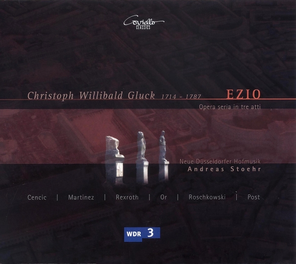 Gluck C W - Ezio (Prague Version Of 1750) in der Gruppe CD / Klassiskt bei Bengans Skivbutik AB (5632831)