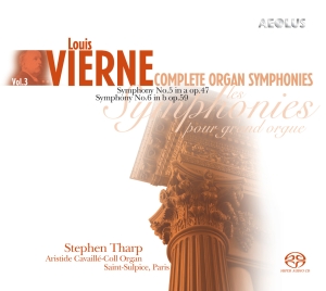 Louis Vierne - Complete Organ Symphonies Vol. 3 in der Gruppe MUSIK / SACD / Klassiskt bei Bengans Skivbutik AB (5632861)