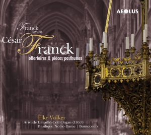 Elke Völker - Franck Avant Cesar Franck in der Gruppe CD / Klassiskt bei Bengans Skivbutik AB (5632873)