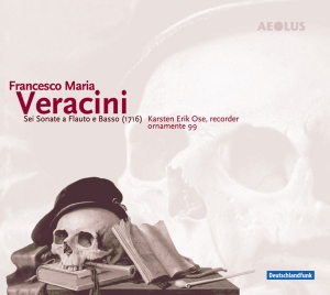 Veracini F M - 6 Sonatas For Recorder And Basso Co in der Gruppe CD bei Bengans Skivbutik AB (5632892)