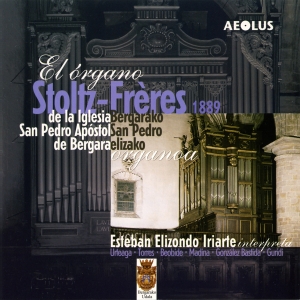 Iriarte Esteban Elizondo - The Stoltz-Freres Organ Of Iglesia in der Gruppe CD / Klassiskt bei Bengans Skivbutik AB (5632894)