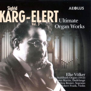 Karg-Elert Sigfrid - Late Organ Works Vol. 3 in der Gruppe CD / Klassiskt bei Bengans Skivbutik AB (5632895)