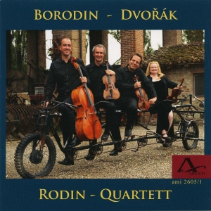 Rodin Quartett - Borodin & Dvorak: String Quartets in der Gruppe CD bei Bengans Skivbutik AB (5632898)