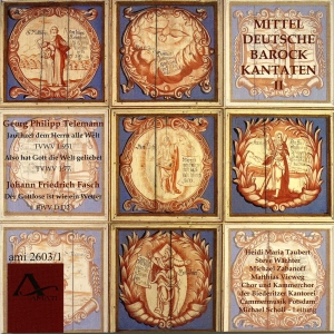 Telemann & Fasch - German Baroque Cantatas Vol. 2 in der Gruppe CD bei Bengans Skivbutik AB (5632899)