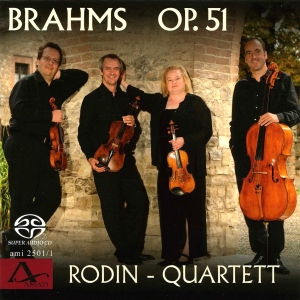 Johannes Brahms - String Quartets Op. 51 Nos. 1 & 2 in der Gruppe MUSIK / SACD / Klassiskt bei Bengans Skivbutik AB (5632901)