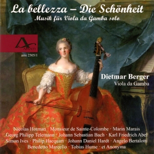 Dietmar Berger - La Bellezza - Music For Viol in der Gruppe CD / Klassiskt bei Bengans Skivbutik AB (5632903)