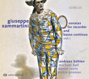 Giuseppe Sammartini - Sonatas For Recorder And B.C. Vol. in der Gruppe MUSIK / SACD / Klassiskt bei Bengans Skivbutik AB (5632915)