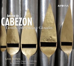 Antonio De Cabezón - Tientos, Diferencias Y Glosadas in der Gruppe MUSIK / SACD / Klassiskt bei Bengans Skivbutik AB (5632918)
